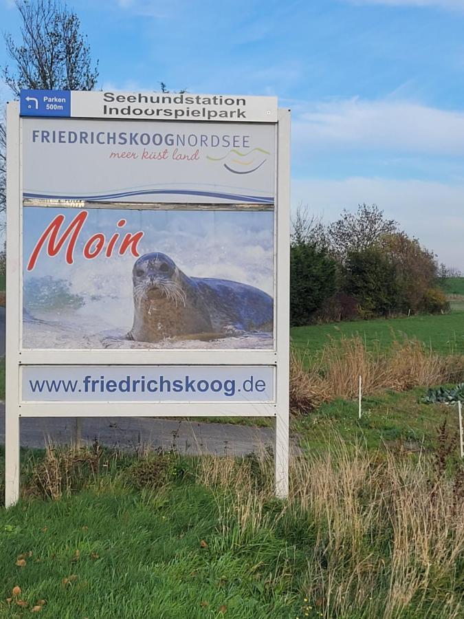 Deichwohnung Strandweg 7 Friedrichskoog-Spitz Εξωτερικό φωτογραφία